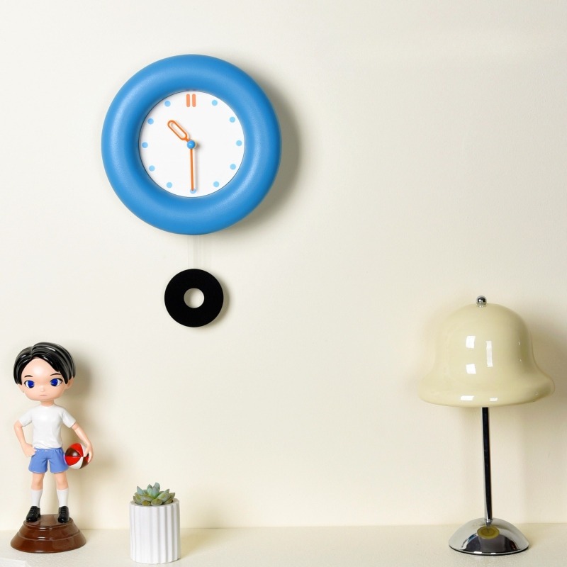 Resin Art Watch - Spray Painting Living Room Wall Clocks