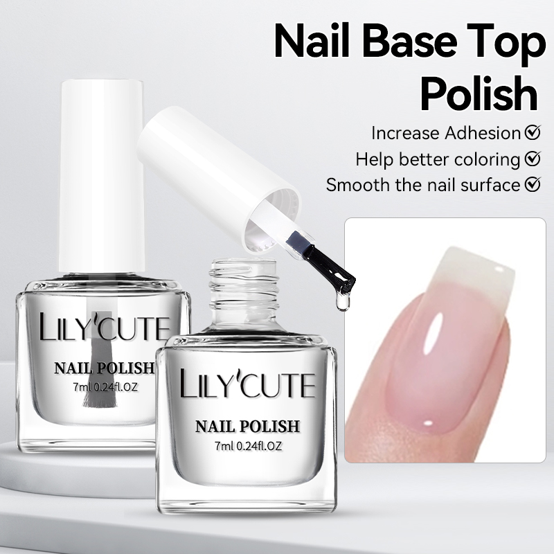 Resin Art Price - LILYCUTE 7ml Nail Base Top Polish