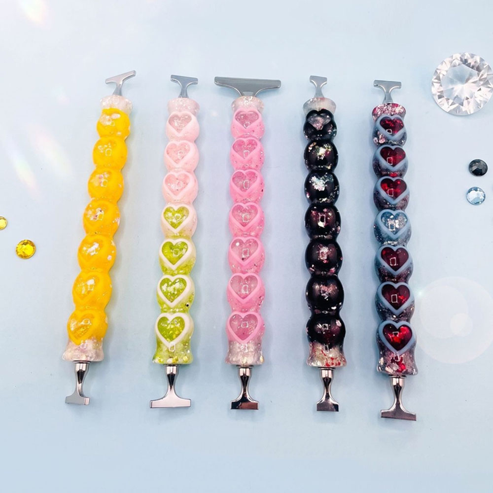 Resin Art Design - New Heart Shape Diamond Painting Pen
