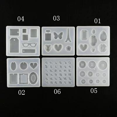 6 Designs Silicone Resin Mold  - Resin Art Jewellery ulasan dan harga