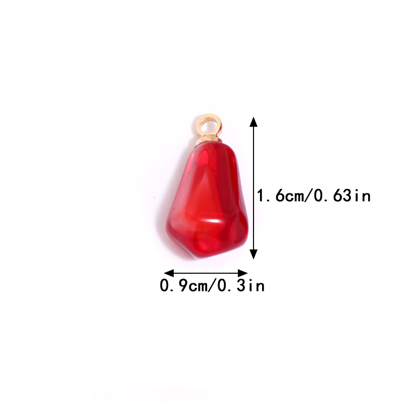 10pcs Pomegranate Seed Resin P - Resin Art Box ulasan dan harga