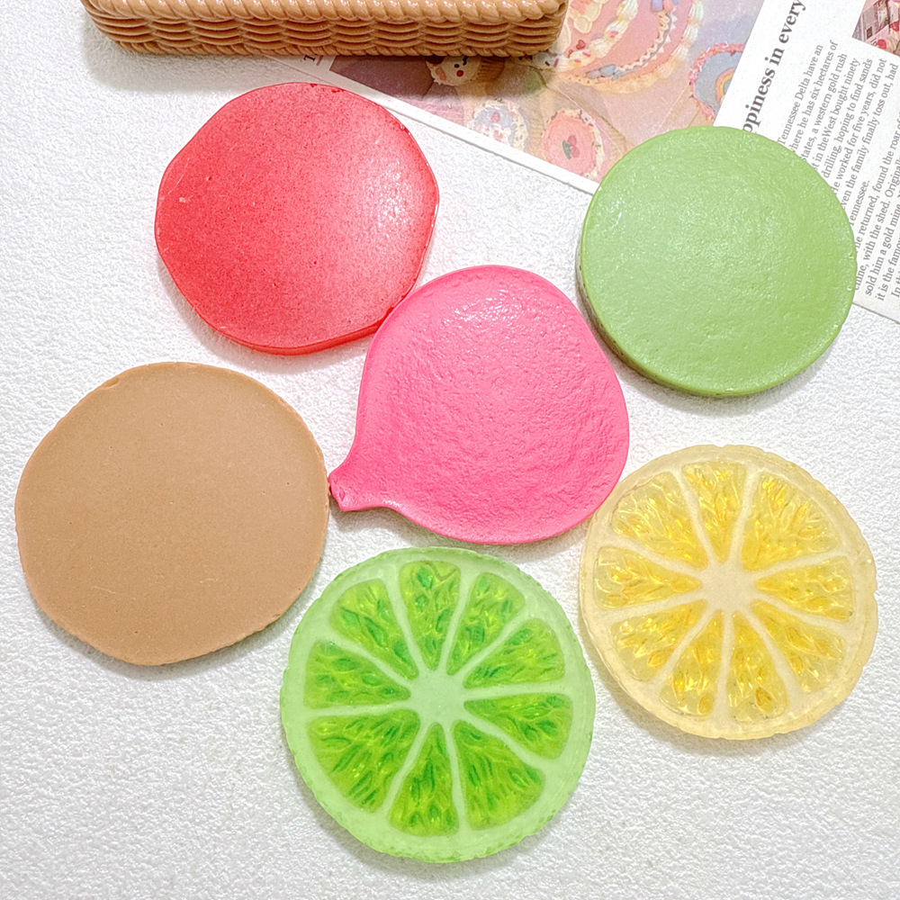 6/60pcs Kawaii Fruit Miniature - Resin Art Price ulasan dan harga