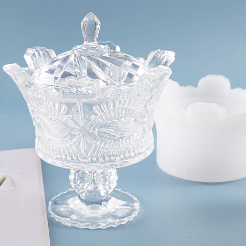 Crystal Storage Box Silicone M - Resin Art Jewellery ulasan dan harga