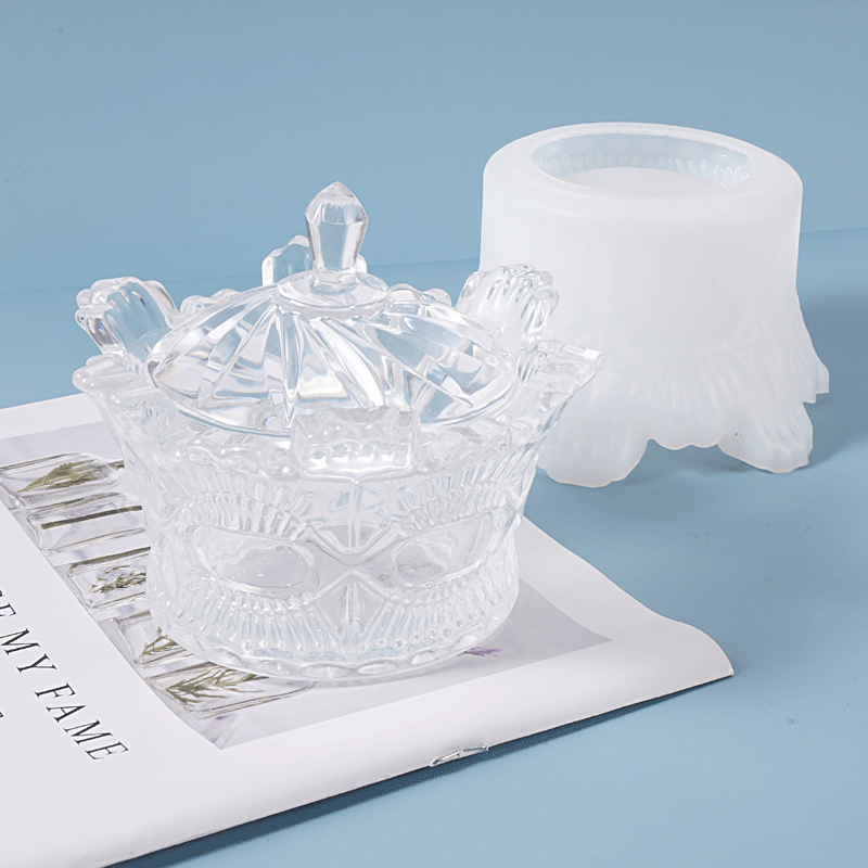 Crystal Storage Box Silicone M - Resin Art Jewellery ulasan dan harga