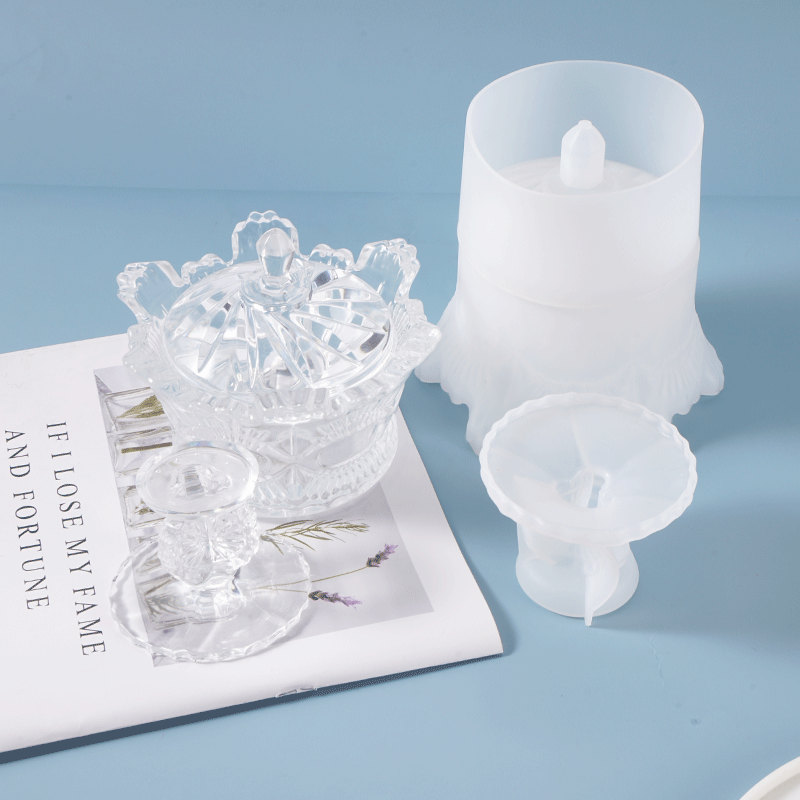 Crystal Storage Box Silicone M - Resin Art Jewellery ulasan dan harga