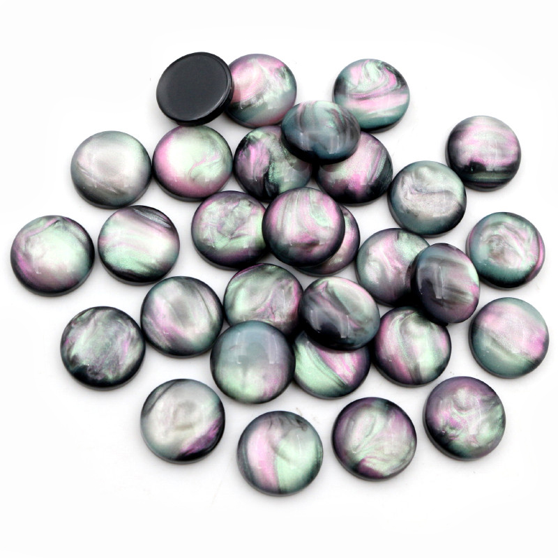 40pcs 8mm 10mm 12mm Round Resi - Resin Art Box ulasan dan harga