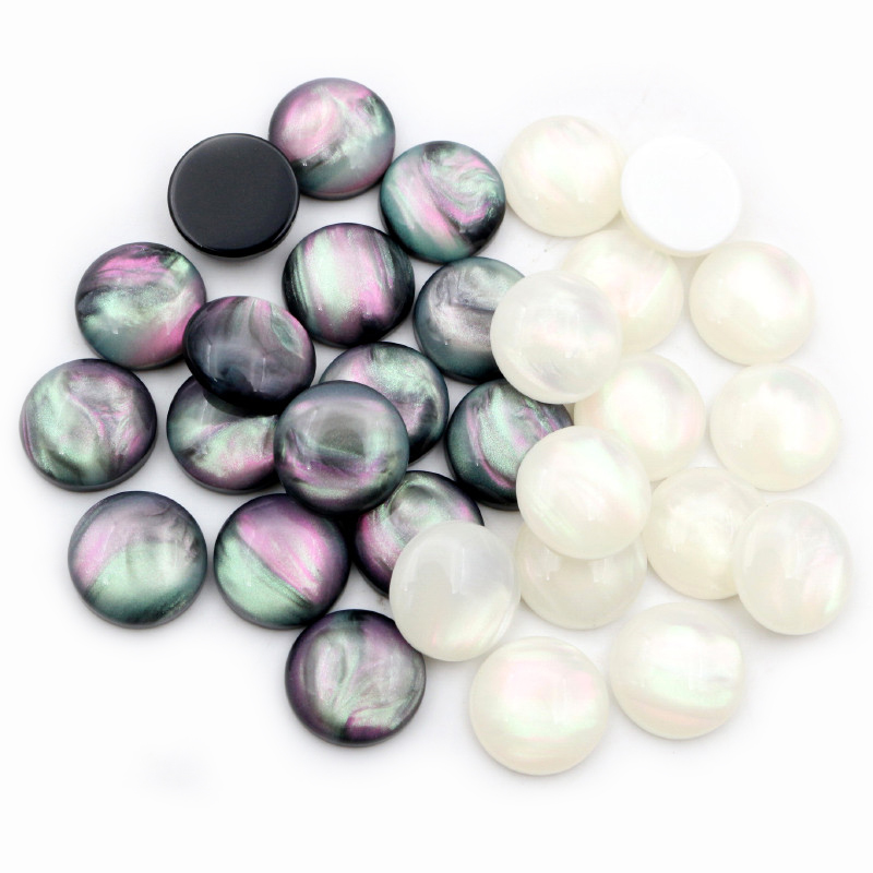 40pcs 8mm 10mm 12mm Round Resi - Resin Art Box ulasan dan harga