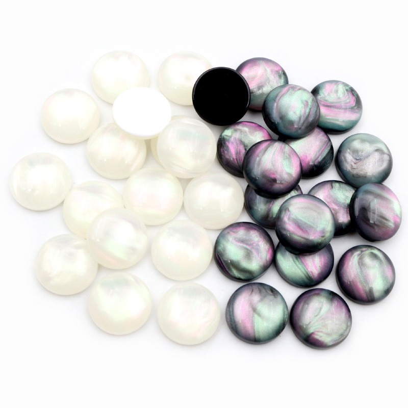 40pcs 8mm 10mm 12mm Round Resi - Resin Art Box ulasan dan harga