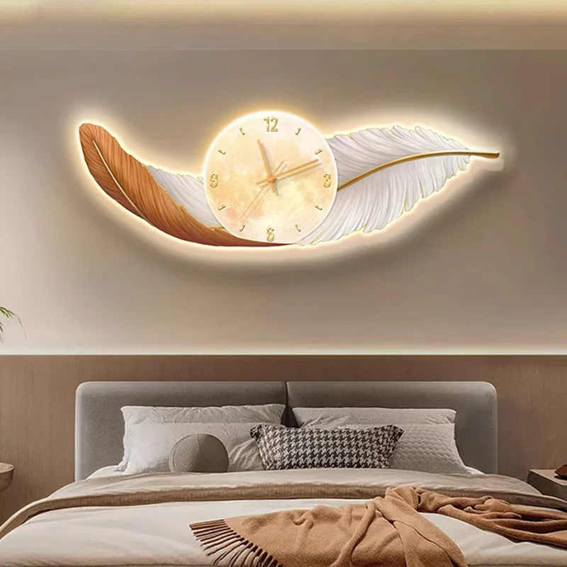 Nordic Minimalist Wall Clocks  - Resin Art Watch ulasan dan harga