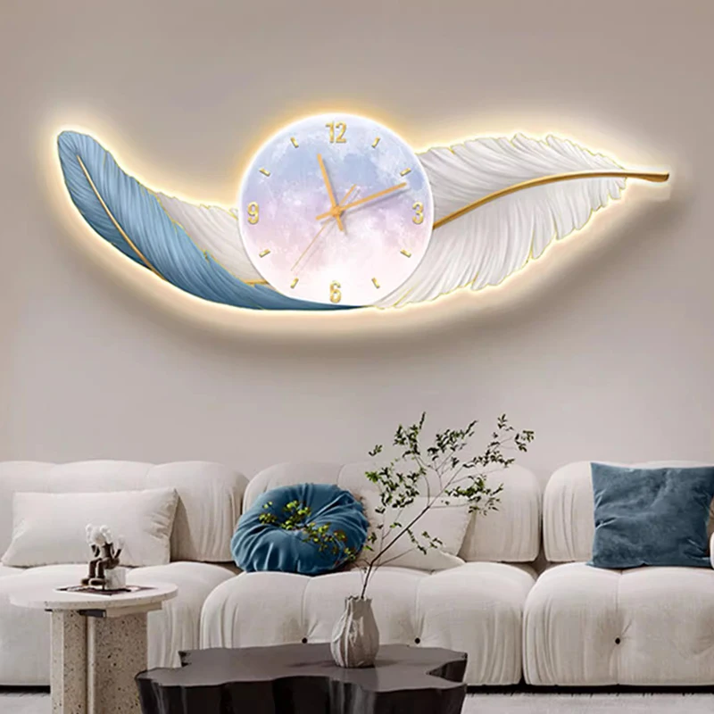 Nordic Minimalist Wall Clocks  - Resin Art Watch ulasan dan harga