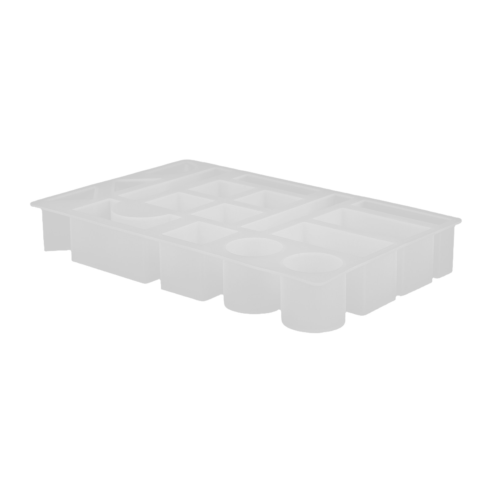 17 Slot Brick Silicone Mold Fl - Resin Art Cube ulasan dan harga
