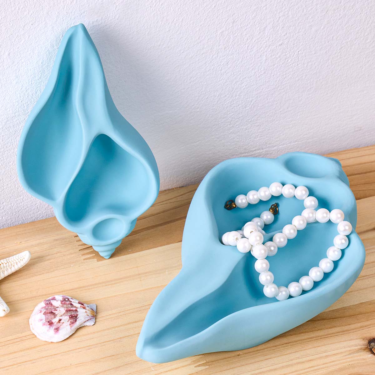 Ocean Conch Shell Candle Cup S - Resin Art Jewellery ulasan dan harga