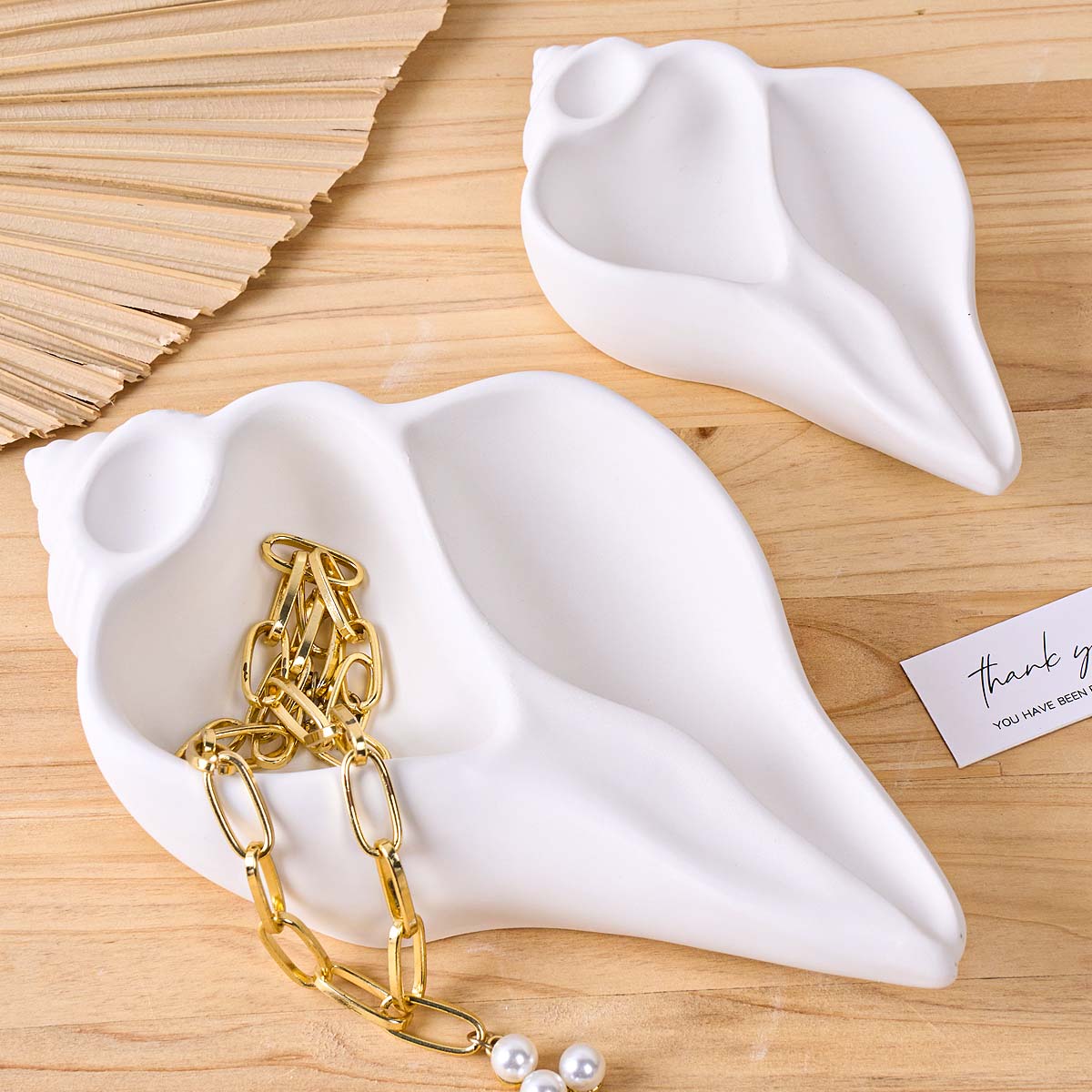 Ocean Conch Shell Candle Cup S - Resin Art Jewellery ulasan dan harga