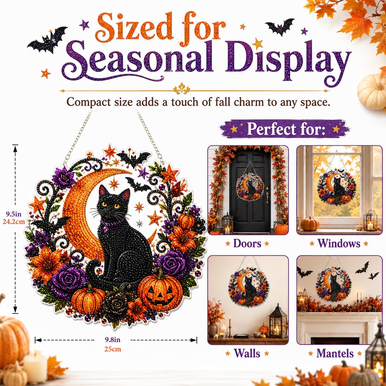Halloween Pumpkins Diamond Art - Resin Art Design ulasan dan harga