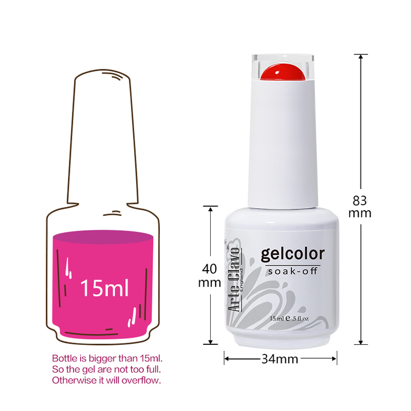 Arte Clavo 15ml Gel Nail Polis - Resin Art Price ulasan dan harga