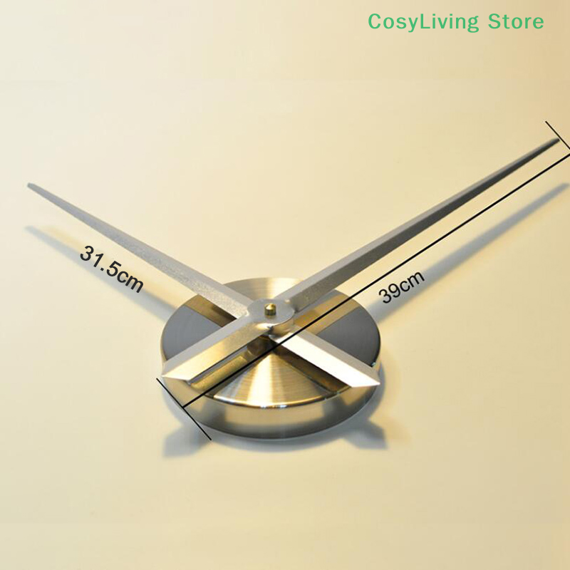 1Set 3D Wall Clock Simple DIY  - Resin Art Watch ulasan dan harga