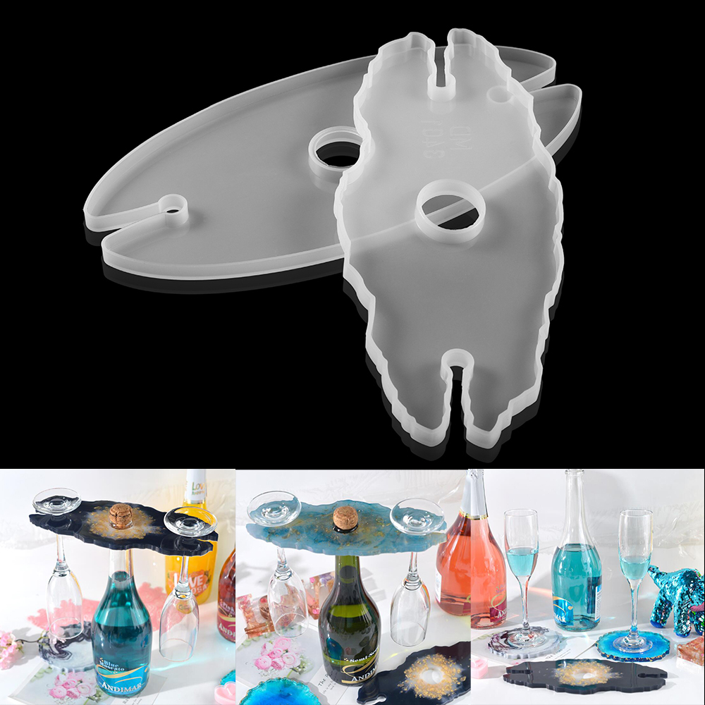 1pcs Wine Rack Silicone Molds  - Resin Art Jewellery ulasan dan harga