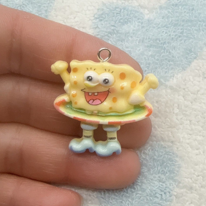 10pcs cartoon resin pendant, D - Resin Art Box ulasan dan harga
