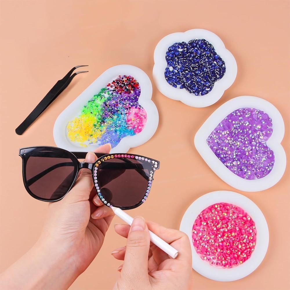 40 Colors Resin Jelly Rhinesto - Resin Art Book ulasan dan harga