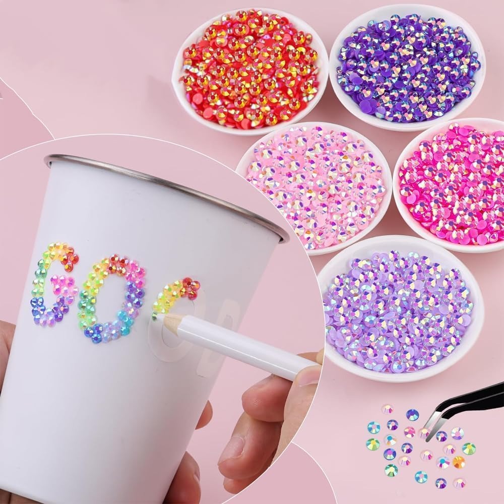 40 Colors Resin Jelly Rhinesto - Resin Art Book ulasan dan harga