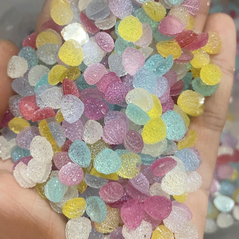 7.7mm Mini Sugar Frosted Shell - Resin Art Price ulasan dan harga