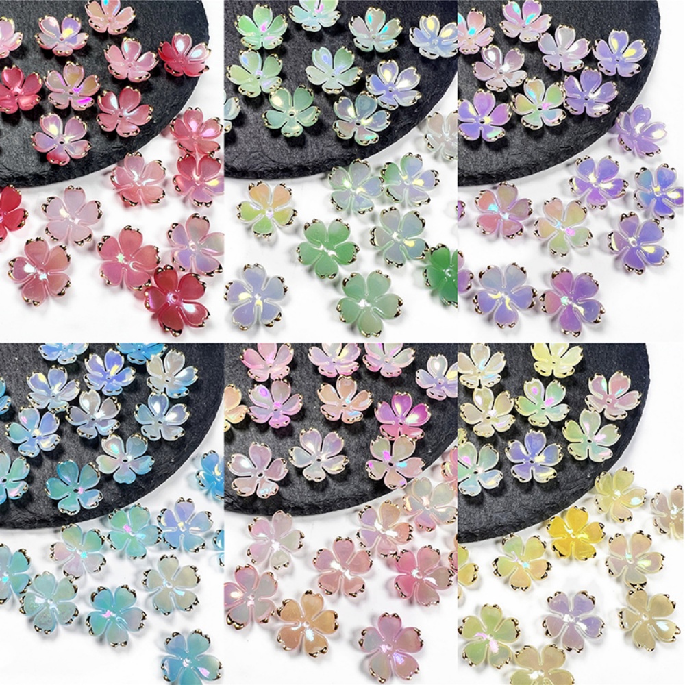 50pcs/lot 19mm Acrylic Cherry  - Resin Art Box ulasan dan harga