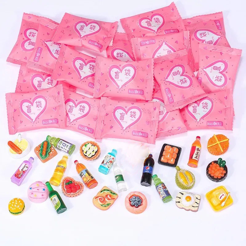 -Random Style Bag Miniature Fo - Resin Art Jewellery ulasan dan harga