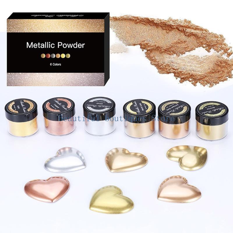 U4LF 4 Colours Soap Dye Glitte - Glitter Powder Resin ulasan dan harga