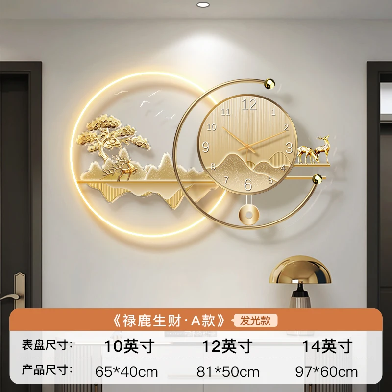 Art Mural Wall Clocks Luxury D - Resin Art Watch ulasan dan harga