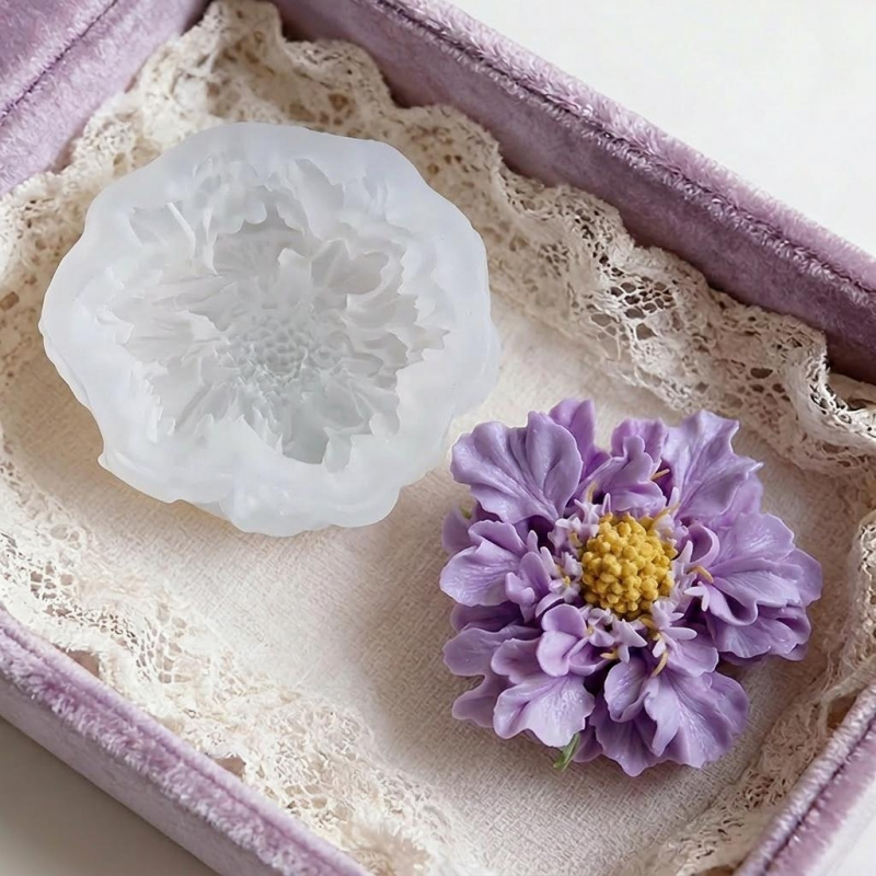 1 Dreamy Blue Potted Flower Si - Resin Artist ulasan dan harga