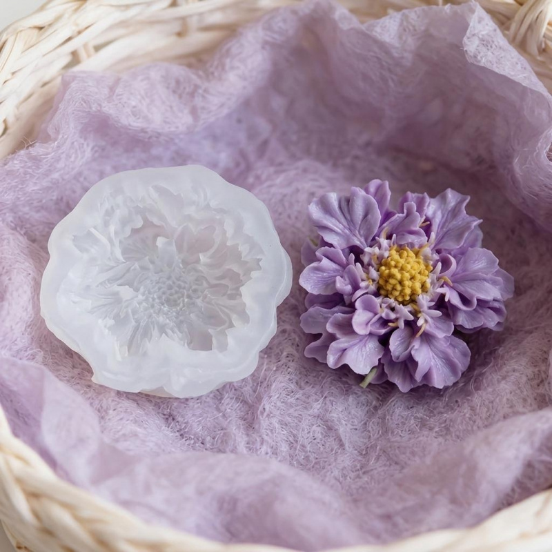 1 Dreamy Blue Potted Flower Si - Resin Artist ulasan dan harga