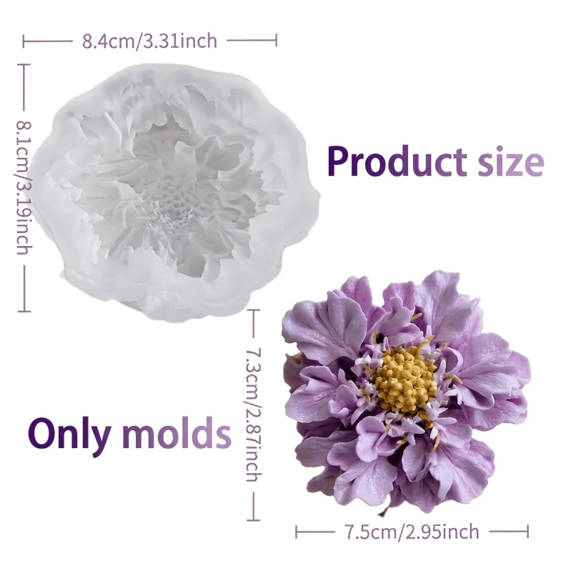 1 Dreamy Blue Potted Flower Si - Resin Artist ulasan dan harga