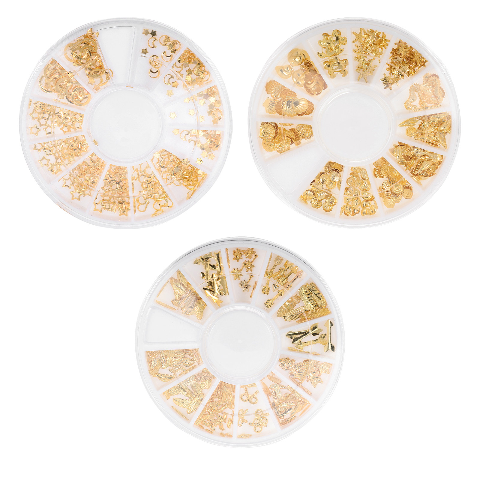 3 Boxes Metal Alloy Stickers D - Resin Art Box ulasan dan harga