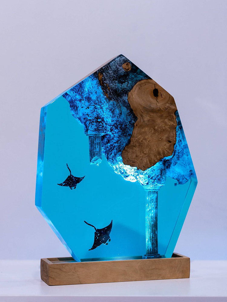 Customized Items Resin Table L - Resin Artist ulasan dan harga