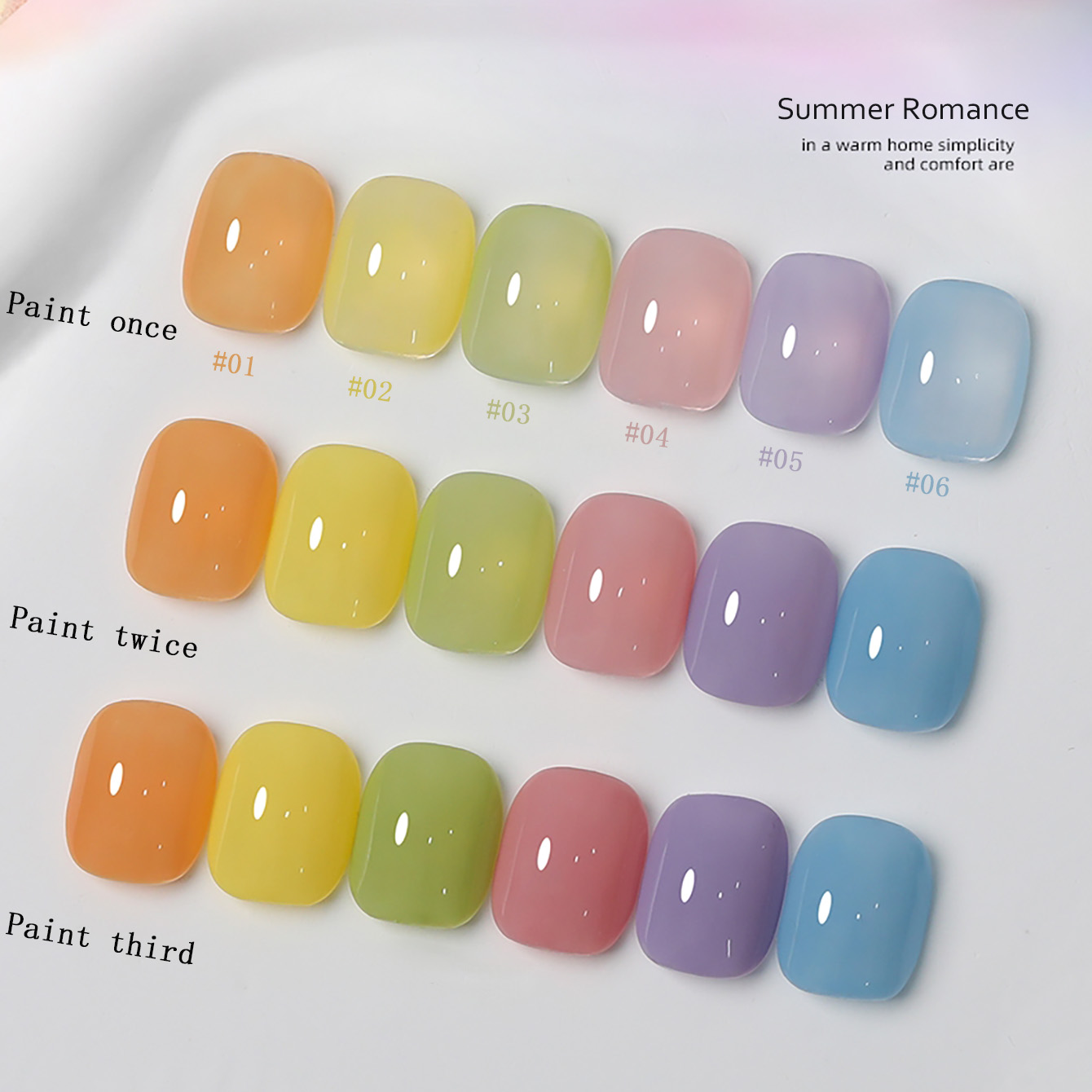 1-6pcs PSK New Macaron Candy O - Resin Art Price ulasan dan harga
